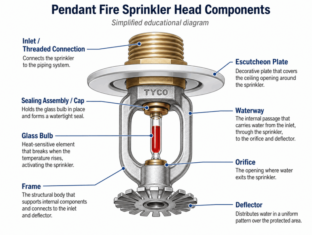 fire sprinklers